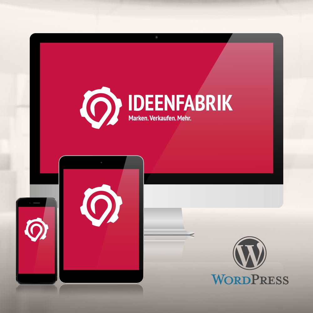 Ideenfabrik-Websites mit Wordpress