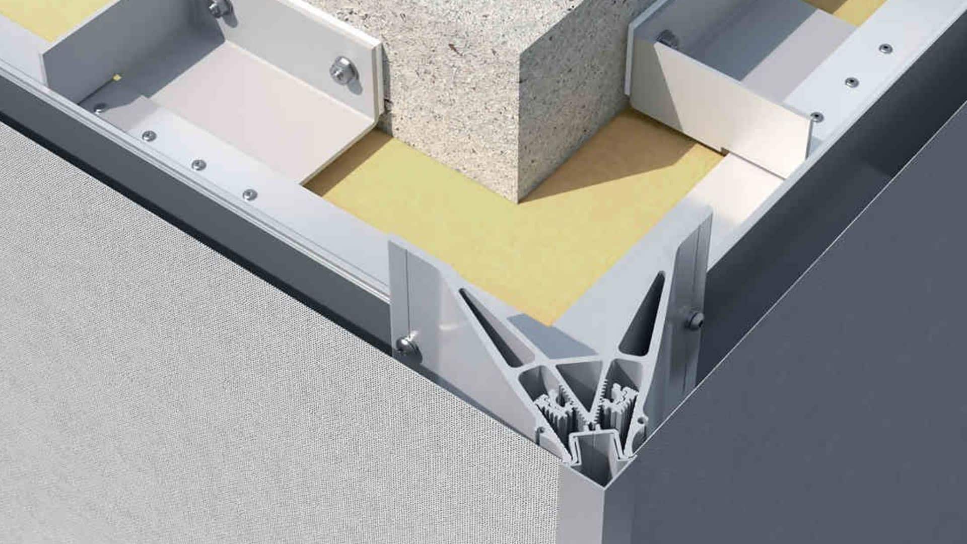 Textile Fassaden für das Rebranding von Gewerbeimmobilien