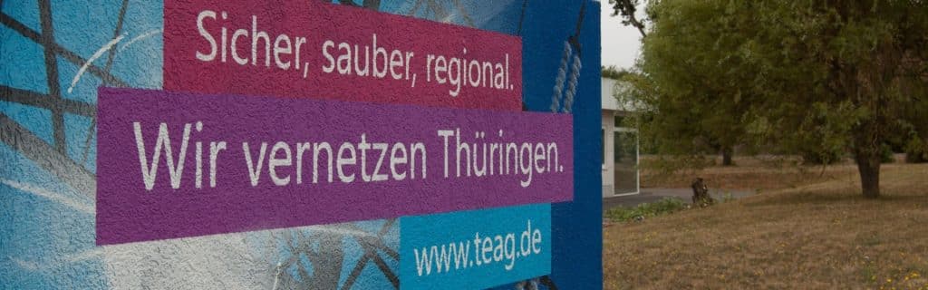 TEN Thüringer Energie Graffiti