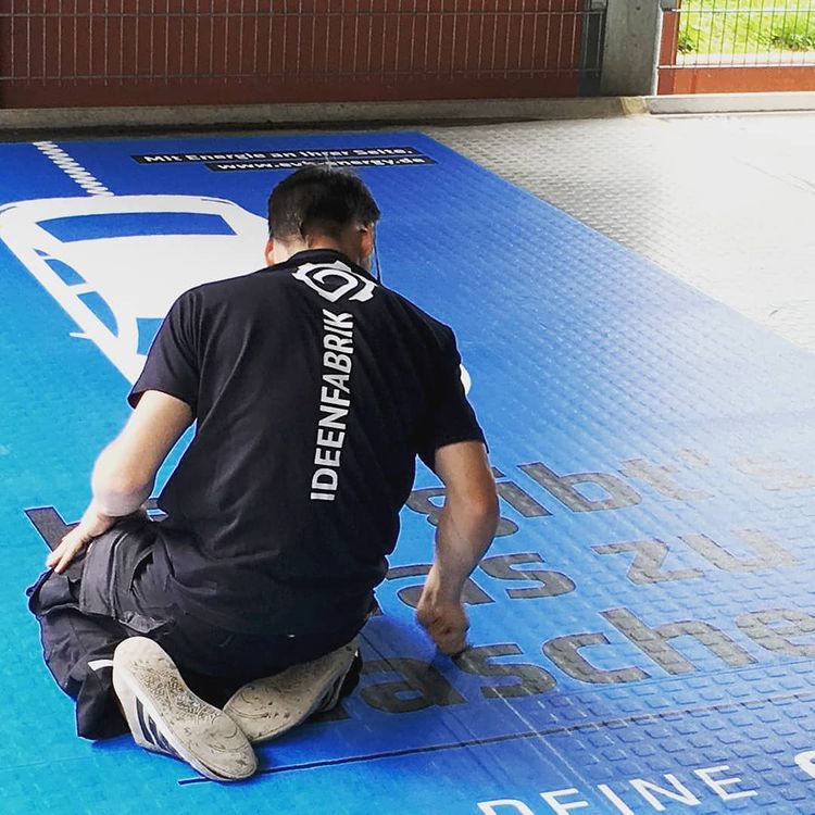 Fußbodenfolie - ohne Montage – Bild 2