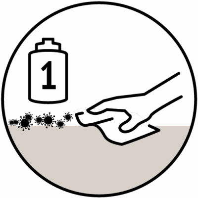 Antimikrobielle Oberflächenbeschichtung