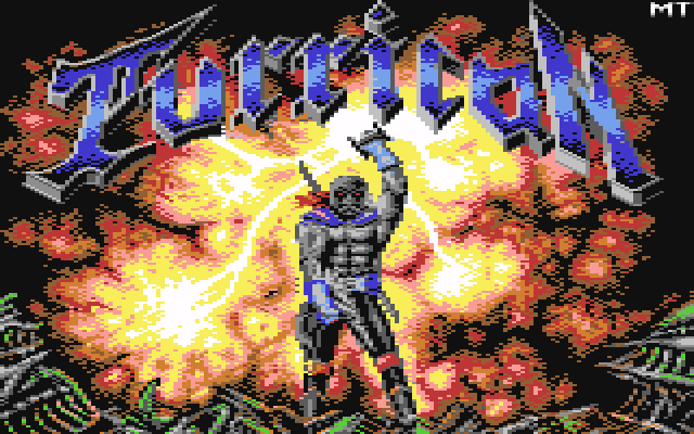 Stirbt der Mediengestalter? Beispielbild "Turrican", ein bekanntes Spiel auf dem C64 von Rainbow Arts.