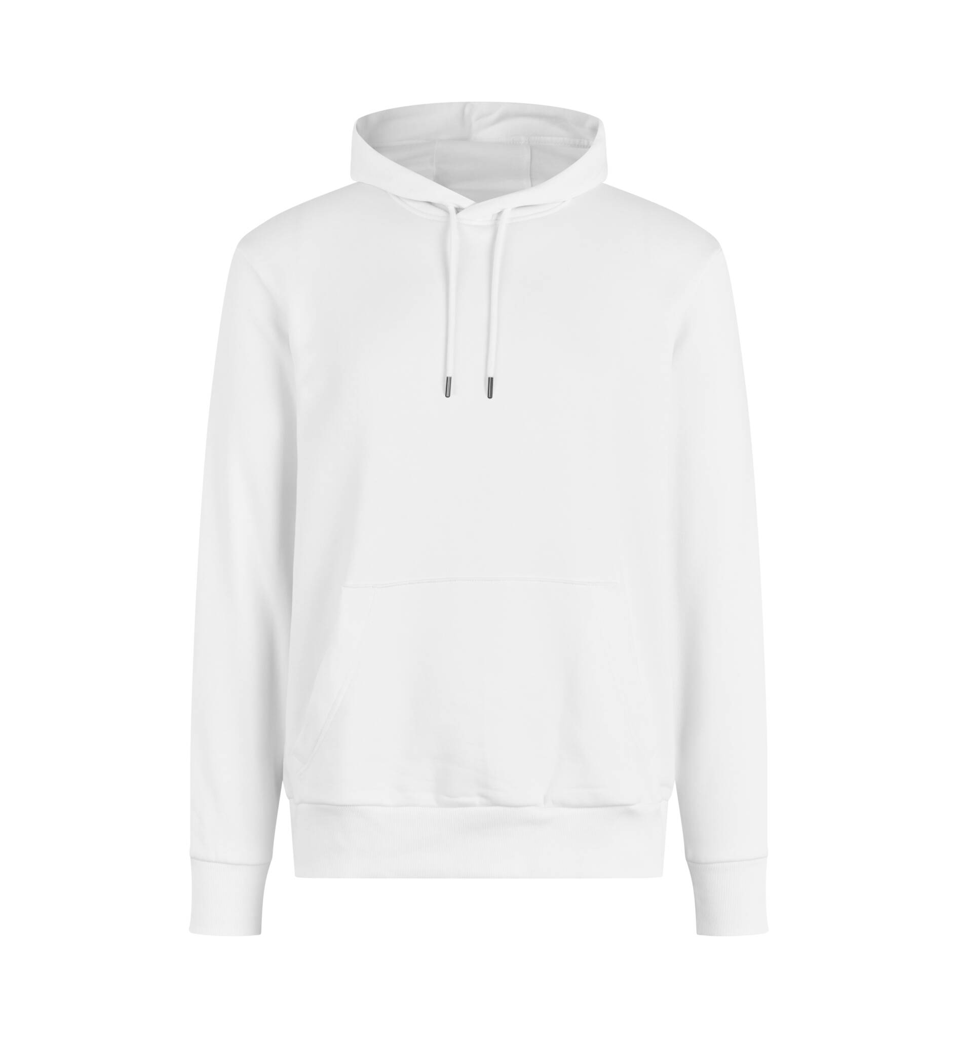 Bio-Hoodie 6010 Herren, Weiss Bio-Hoodie 6010 Herren