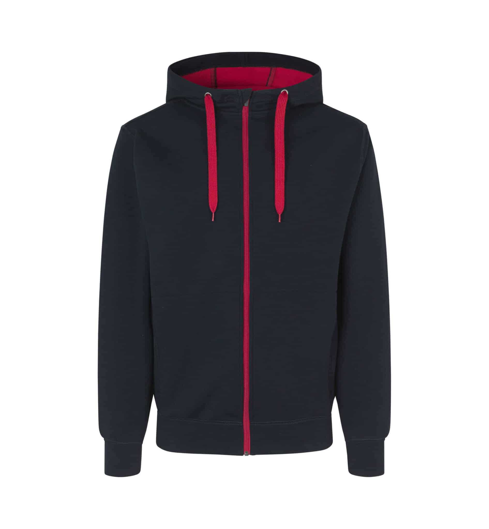 Bonded Sweatjacke mit Kapuze 0630 Herren, Navy Bonded Sweatjacke mit Kapuze 0630 Herren