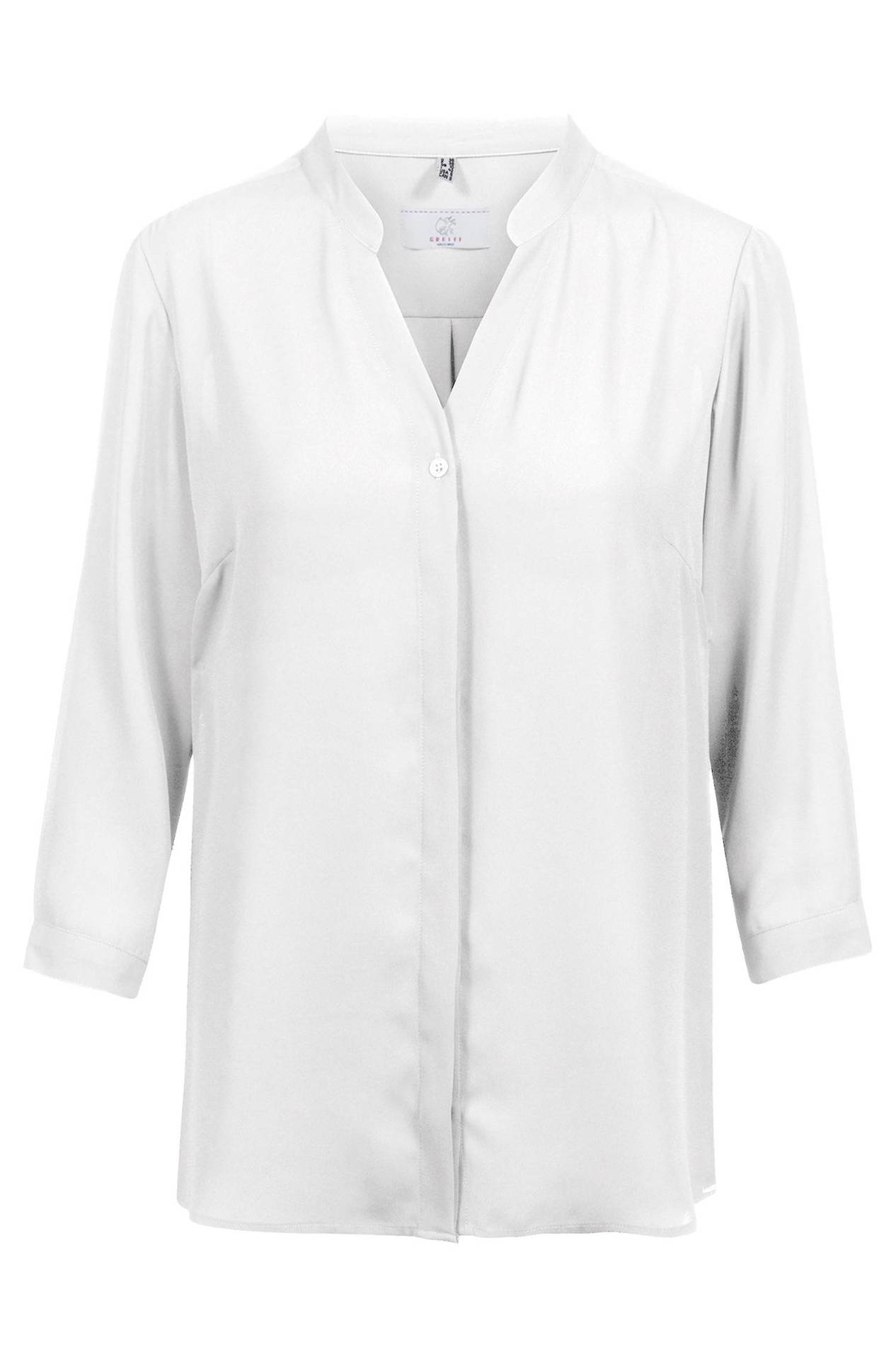 Chiffon-Bluse 3/4-Arm 6586.1446, Off-white Chiffon-Bluse 3/4-Arm
