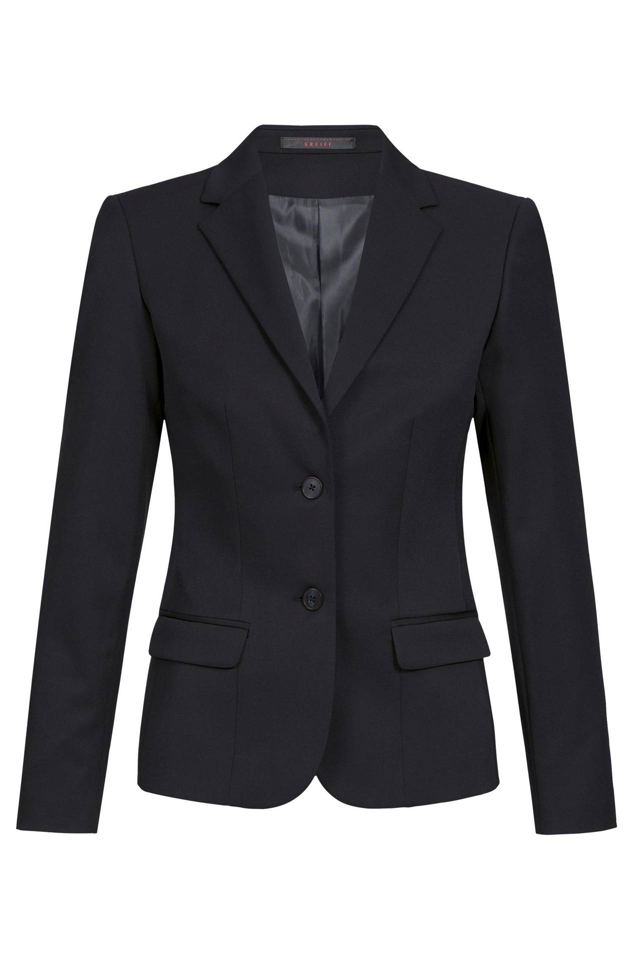 Damen-Blazer Basic 1432.7000, Schwarz Damen-Blazer Basic