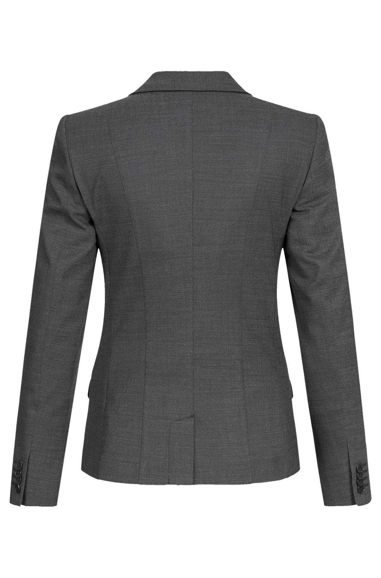 Damen-Blazer Modern 37.5 Pinpoint Damen-Blazer Modern 37.5 1424.2810 in Pinpoint schwarz, Rückansicht
