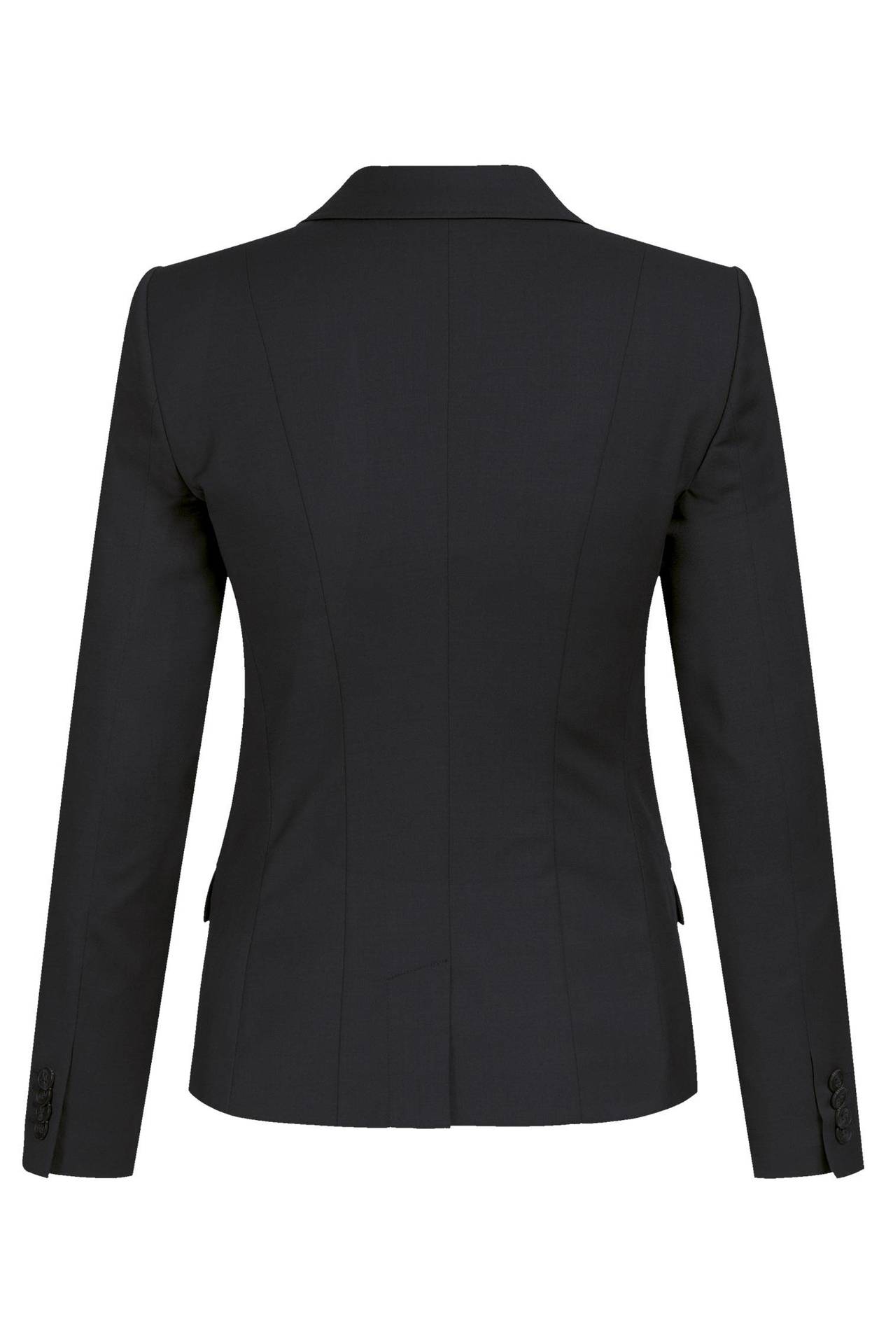 Damen-Blazer Modern 37.5 Gabardine Damen-Blazer Modern 37.5 1424.2820 in Schwarz, Rückansicht