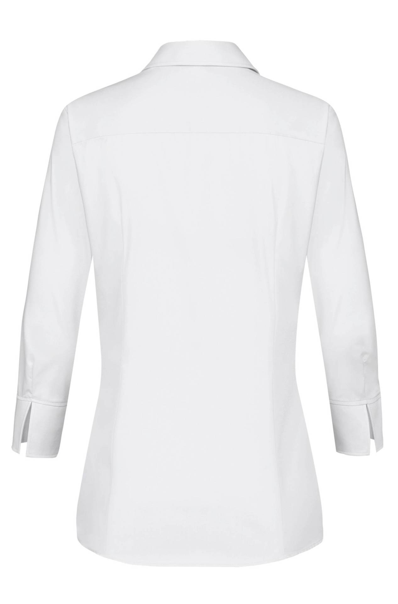 Damen-Bluse 3/4-Arm Basic Damen-Bluse 3/4-Arm Basic 6517.1120 in Weiss, Rückansicht