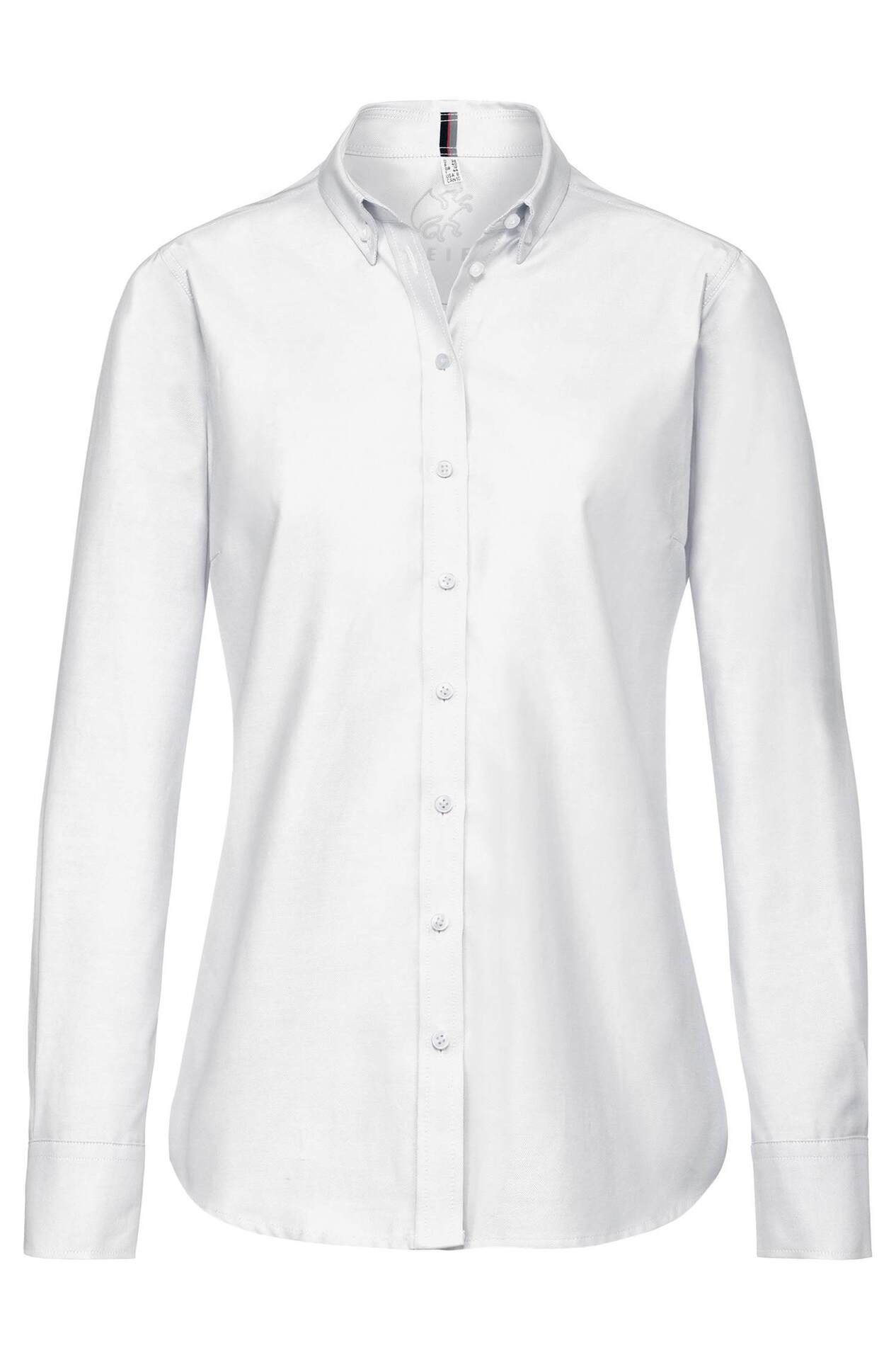 Damen-Bluse Langarm Buttondown Casual 6591.1285, Weiss Damen-Bluse Langarm Buttondown Casual