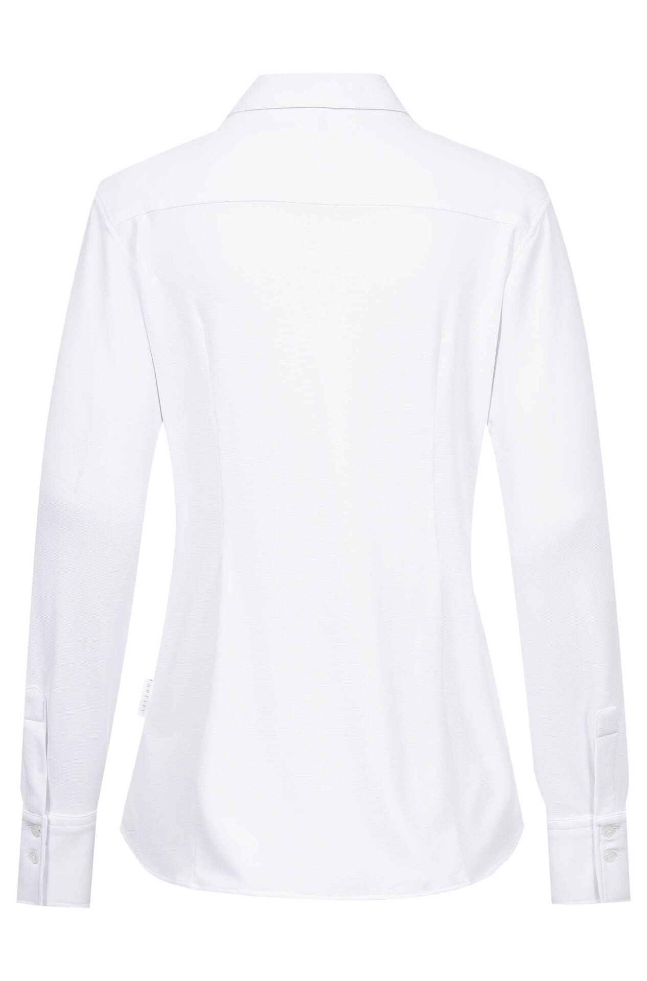 Damen-Bluse Langarm Flow Damen-Bluse Langarm Flow 65011.1240 in Weiss, Rückansicht