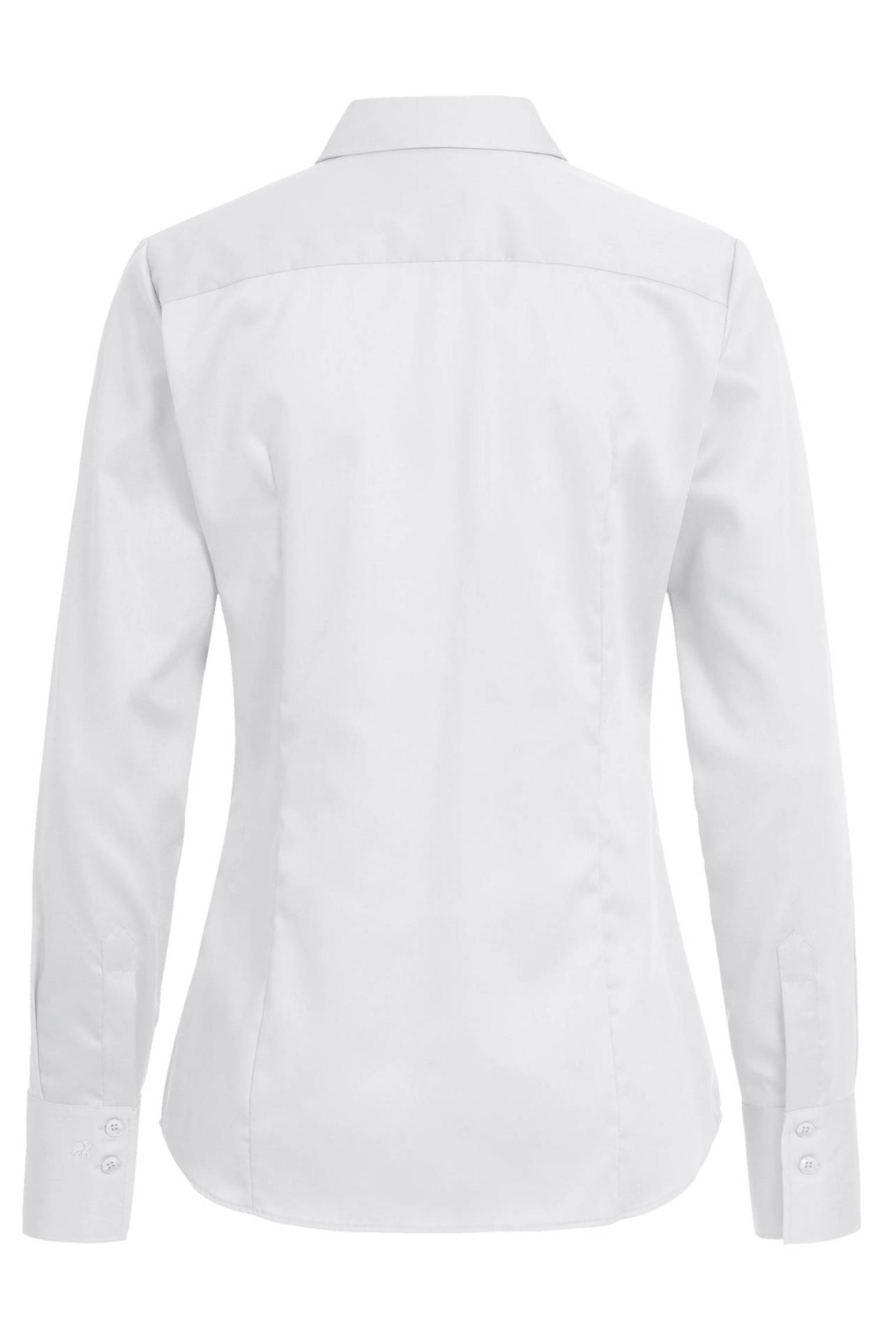 Damen-Bluse Langarm Premium Damen-Bluse Langarm Premium 6562.1200 in Weiss, Rückansicht