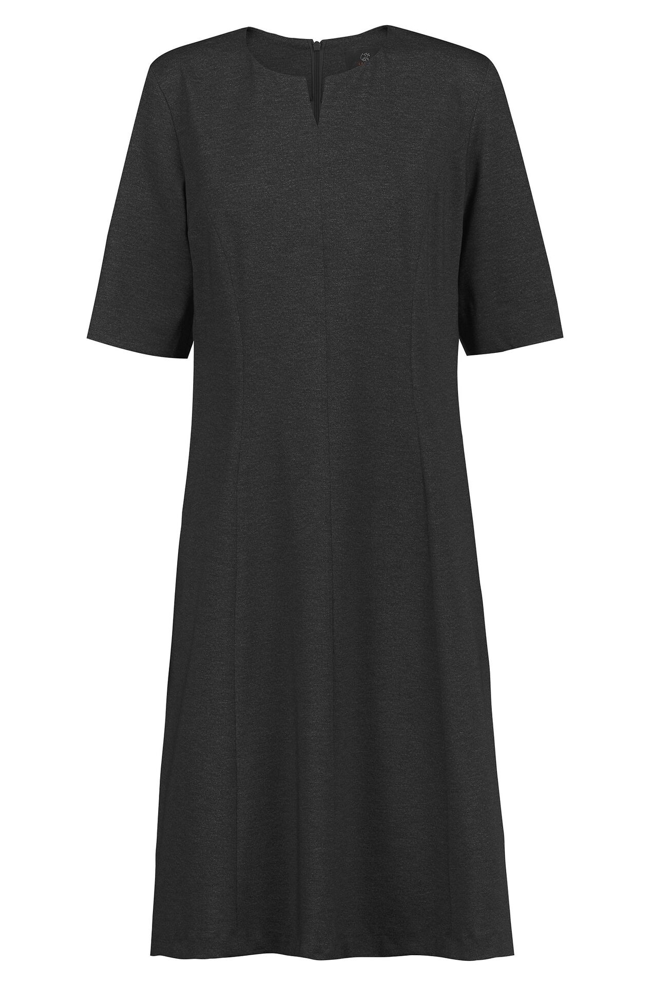 Damen-Jerseykleid Casual 10007.2125, Anthrazit meliert Damen-Jerseykleid Casual Melange
