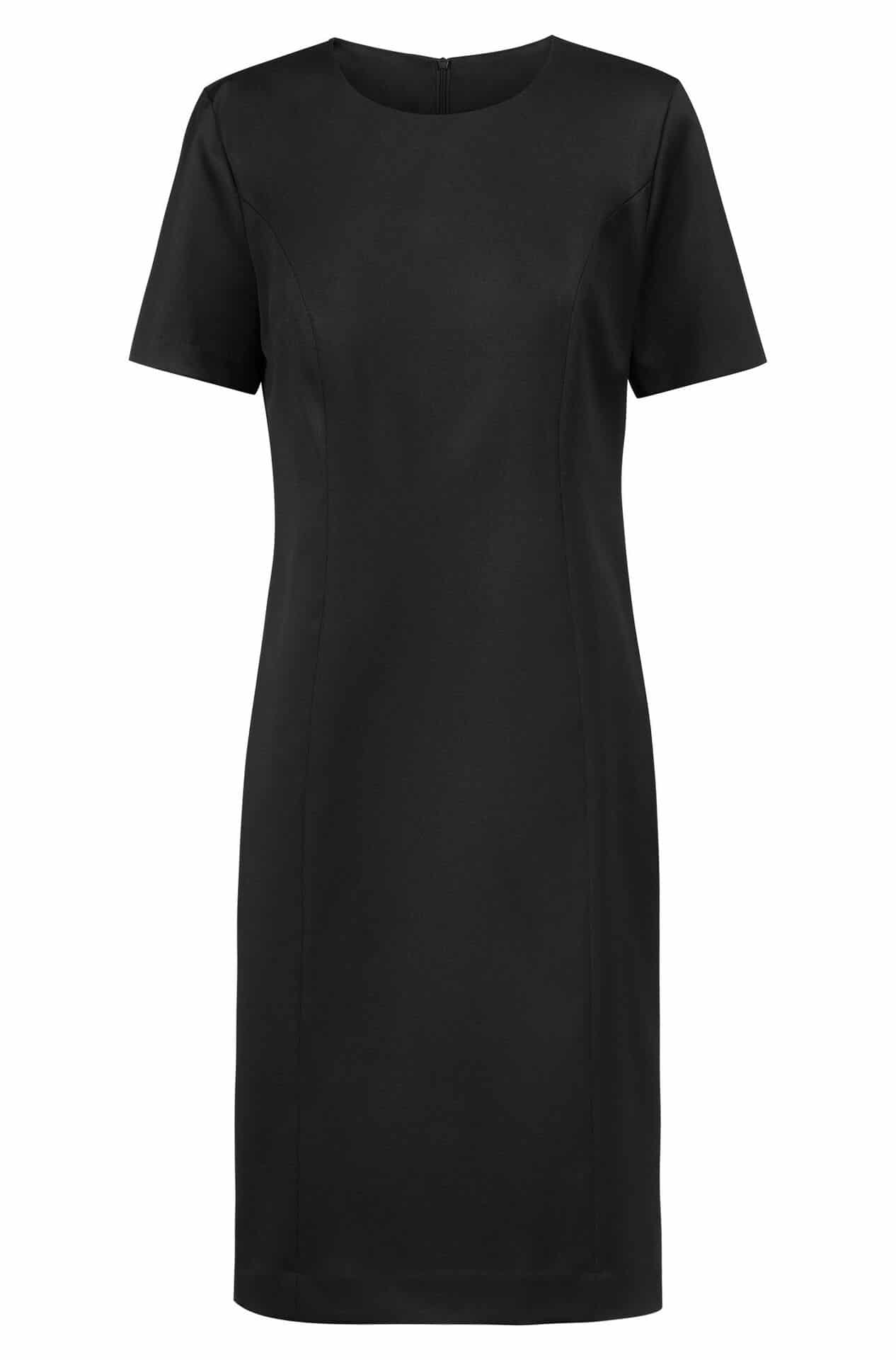 Damen-Kleid Basic 10008.7000, Schwarz Damen-Kleid Basic