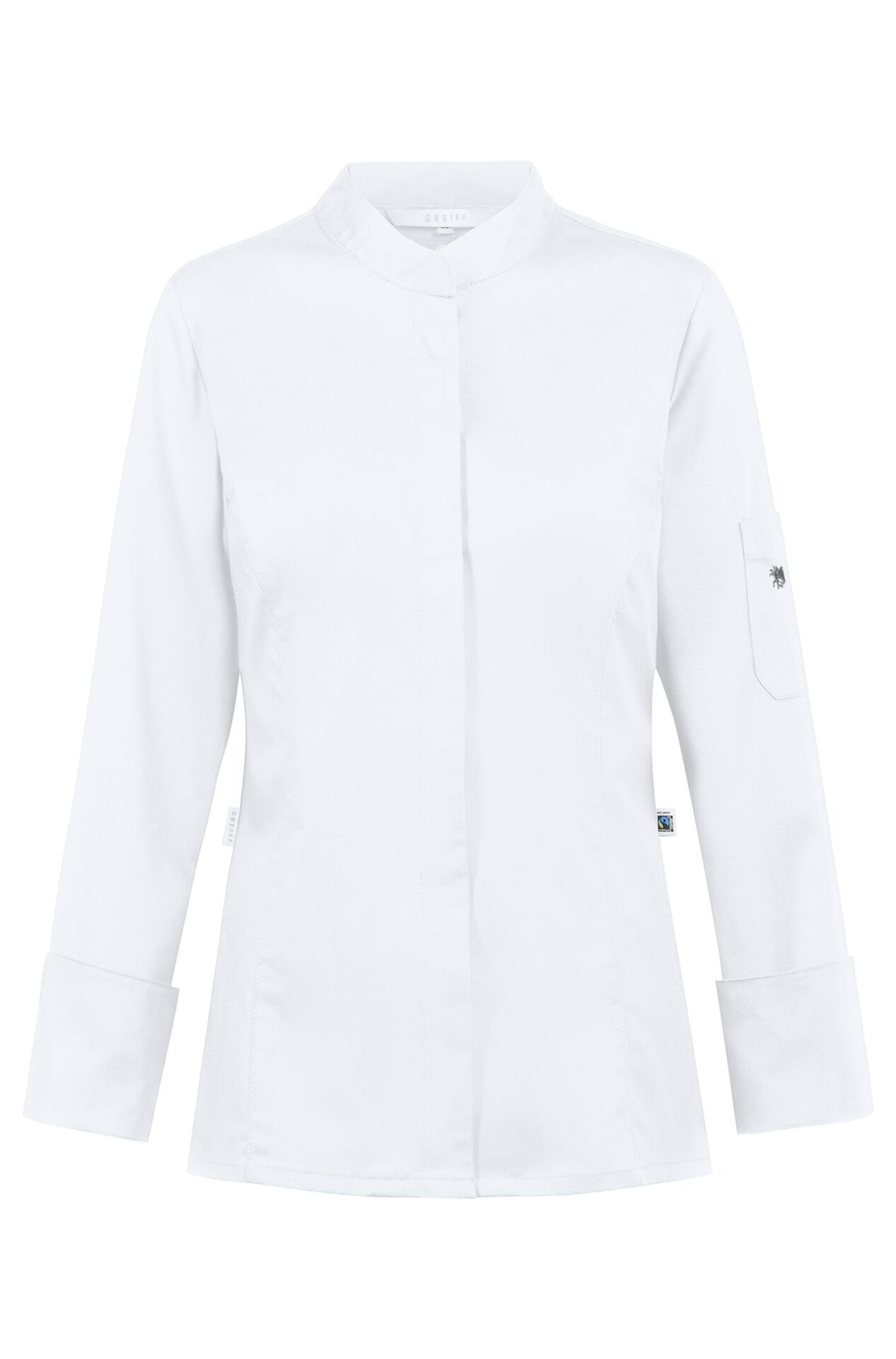 Damen-Kochjacke 54001.6220, Weiss Damen-Kochjacke 54001.6220