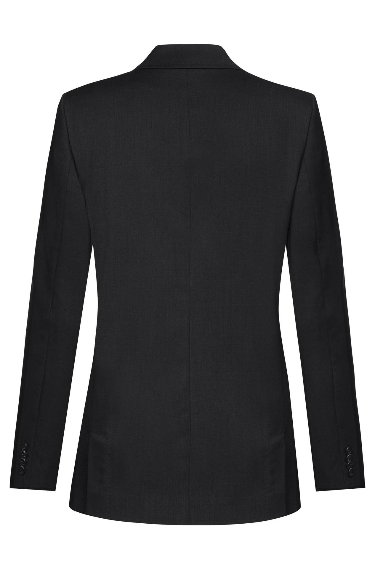Damen-Langblazer Modern 37.5 Gabardine Damen-Langblazer Modern 37.5 1451.2820 in Schwarz, Rückansicht