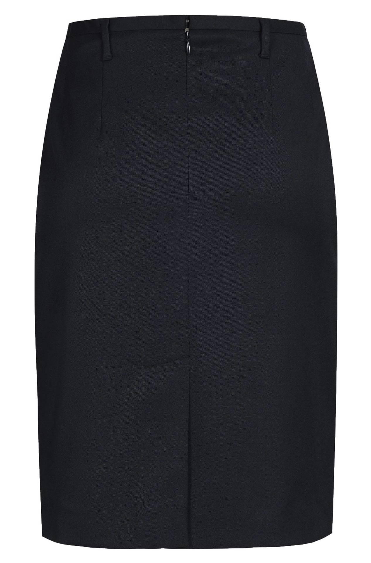 Damen-Stiftrock Basic Damen-Stiftrock Basic 1532.7000 in Schwarz, Rückansicht