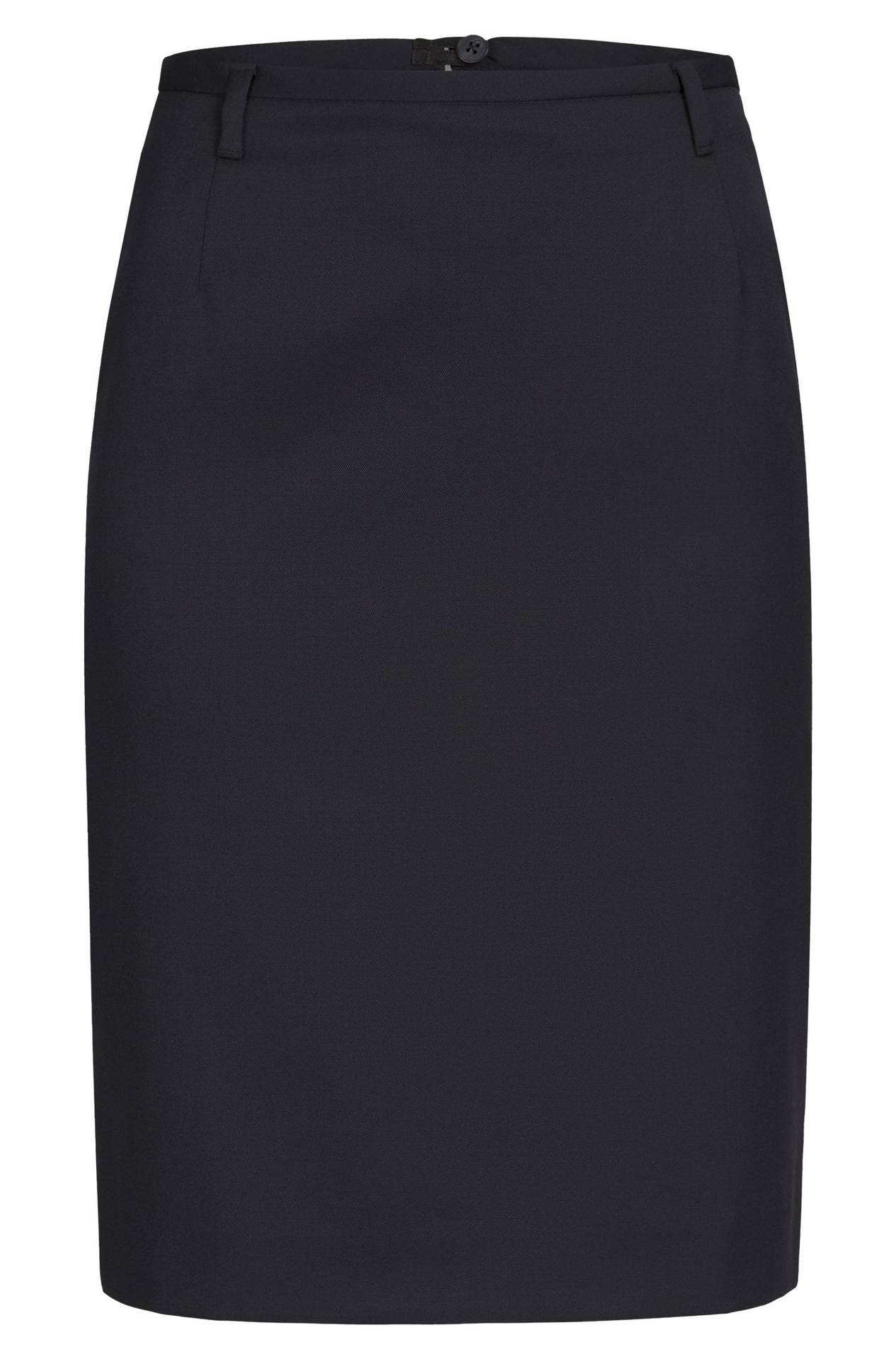 Damen-Stiftrock Basic 1532.7000, Schwarz Damen-Stiftrock Basic
