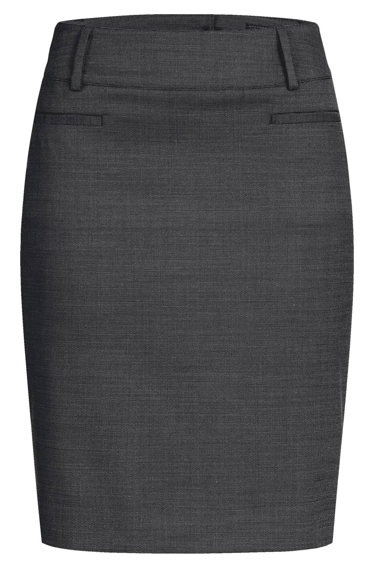 Damen-Stiftrock Modern 37.5 1516.2810, Pinpoint schwarz Damen-Stiftrock Modern 37.5 Pinpoint