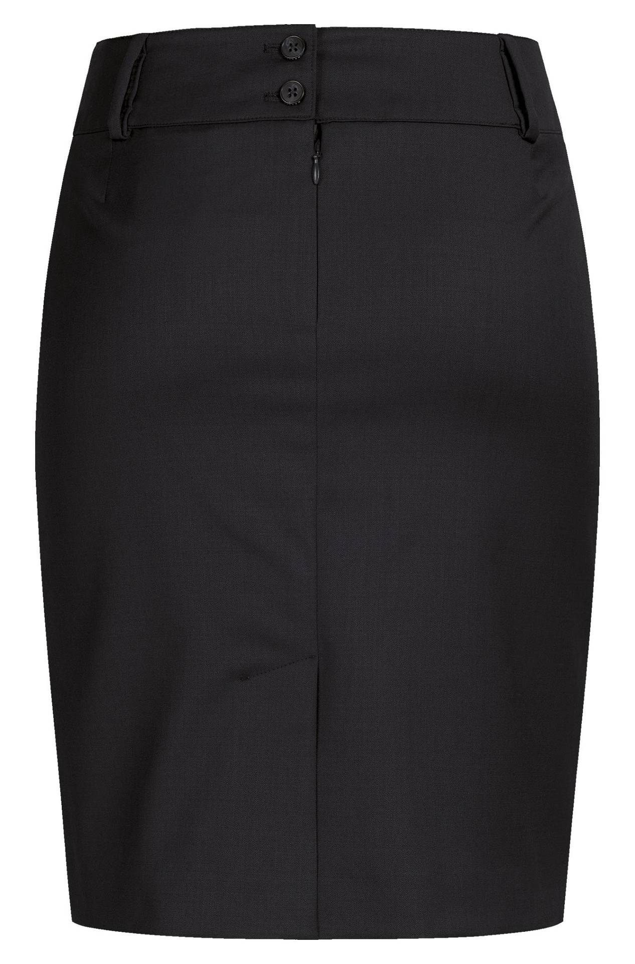 Damen-Stiftrock Modern 37.5 Gabardine Damen-Stiftrock Modern 37.5 1516.2820 in Schwarz, Rückansicht