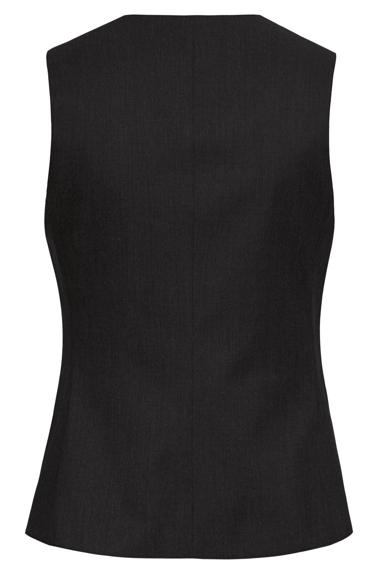 Damen-Weste Basic Damen-Weste Basic 1249.7000 in Schwarz, Rückansicht