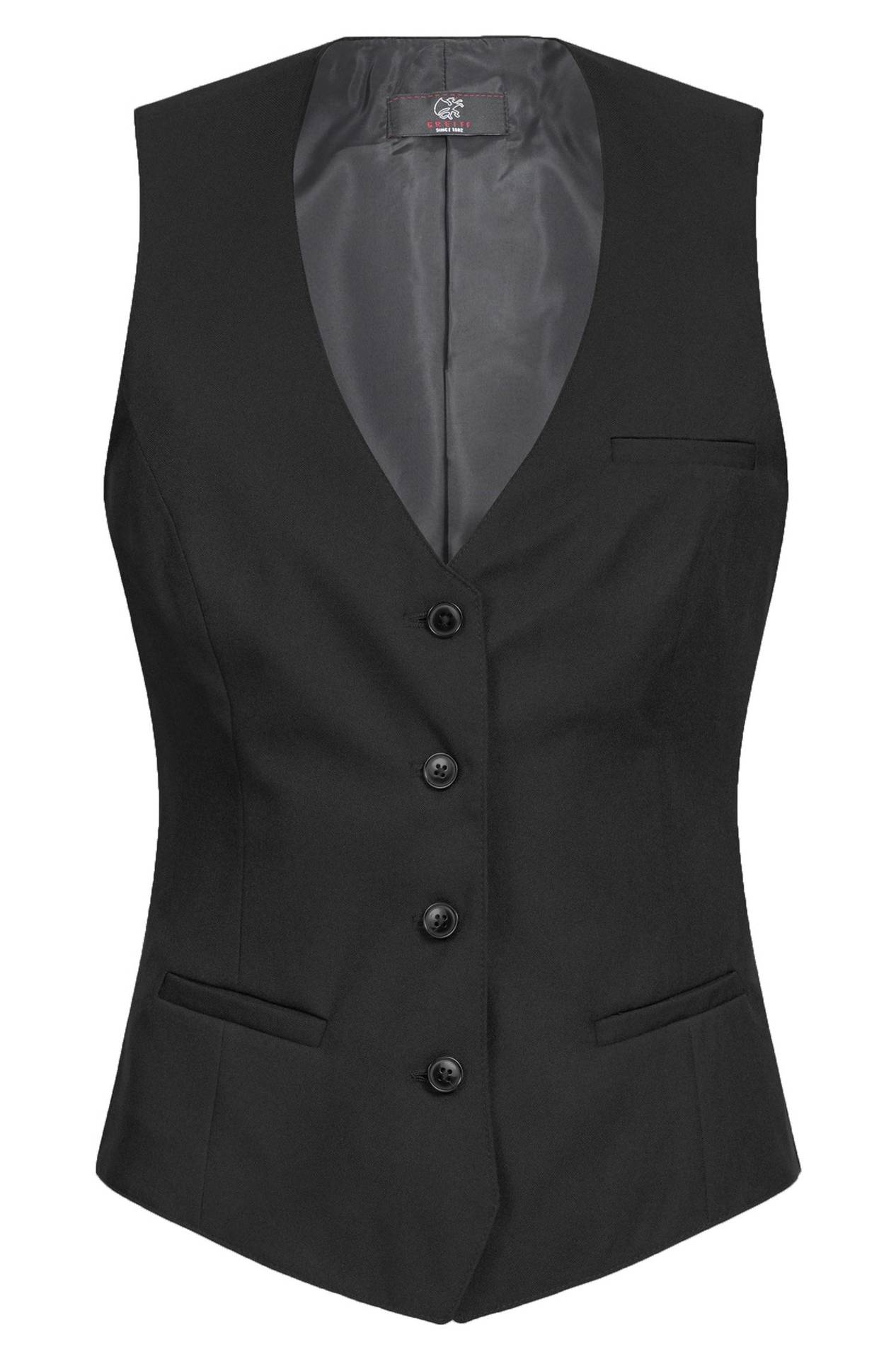 Damen-Weste Simple 8222.500, Schwarz Damen-Weste Simple