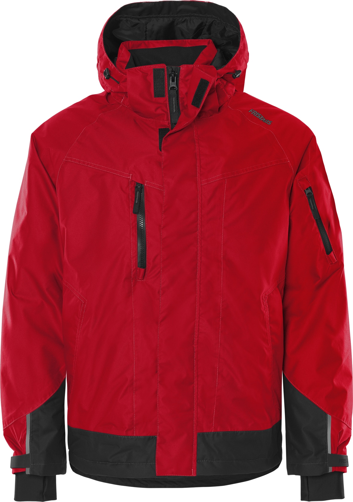 Airtech® Winterjacke 4410 GTT von Fristads in Rot/Schwarz, Vorderansicht Airtech® Winterjacke 4410 GTT