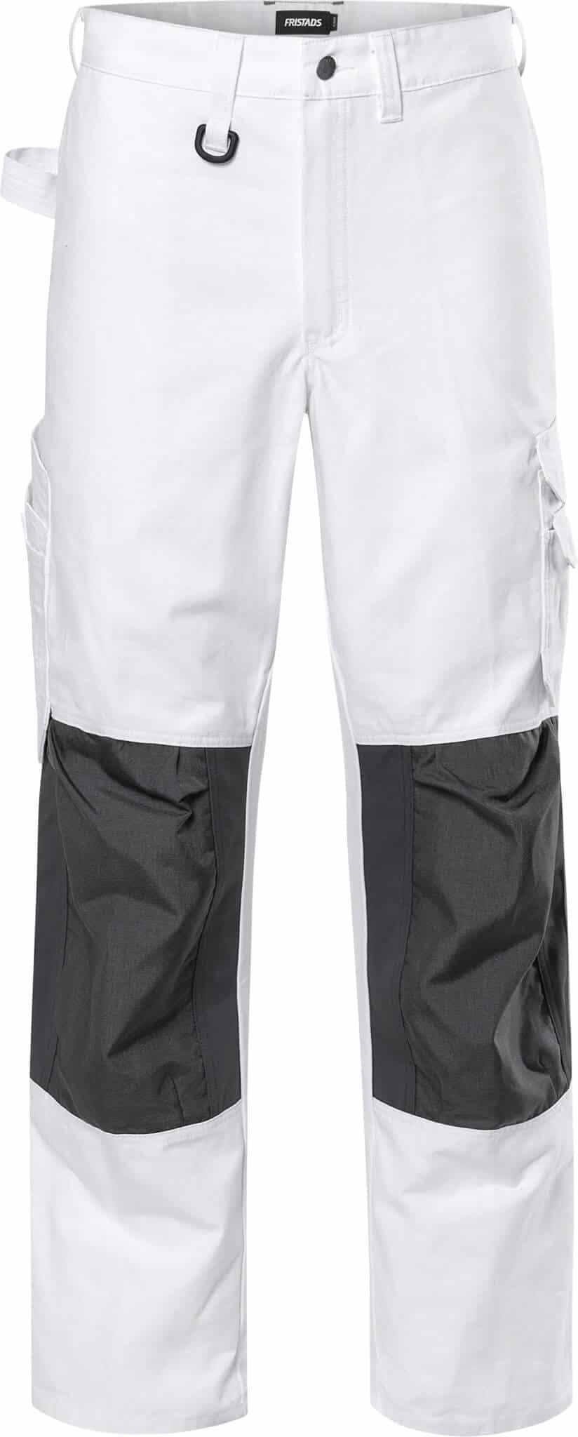 Baumwoll-Hose 268 BM von Fristads in Weiss, Vorderansicht Baumwoll-Hose 268 BM