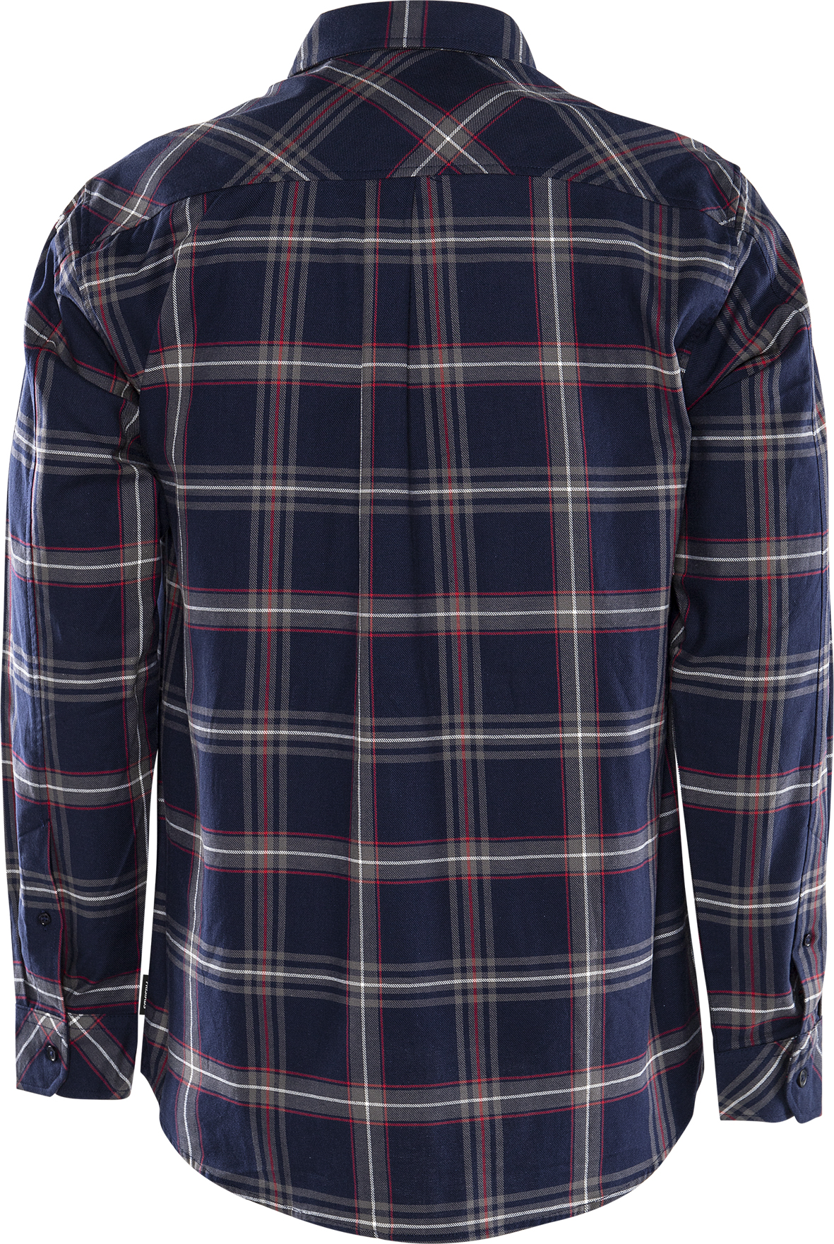 Flanellhemd Langarm 7421 MSF Flanellhemd Langarm 7421 MSF von Fristads in Marineblau, Rückansicht