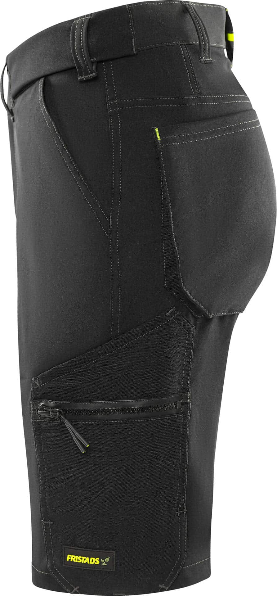 Flex Handwerker-Shorts Stretch Damen 2804 GHST Flex Handwerker-Shorts Stretch Damen 2804 GHST von Fristads in Schwarz, Seitenansicht