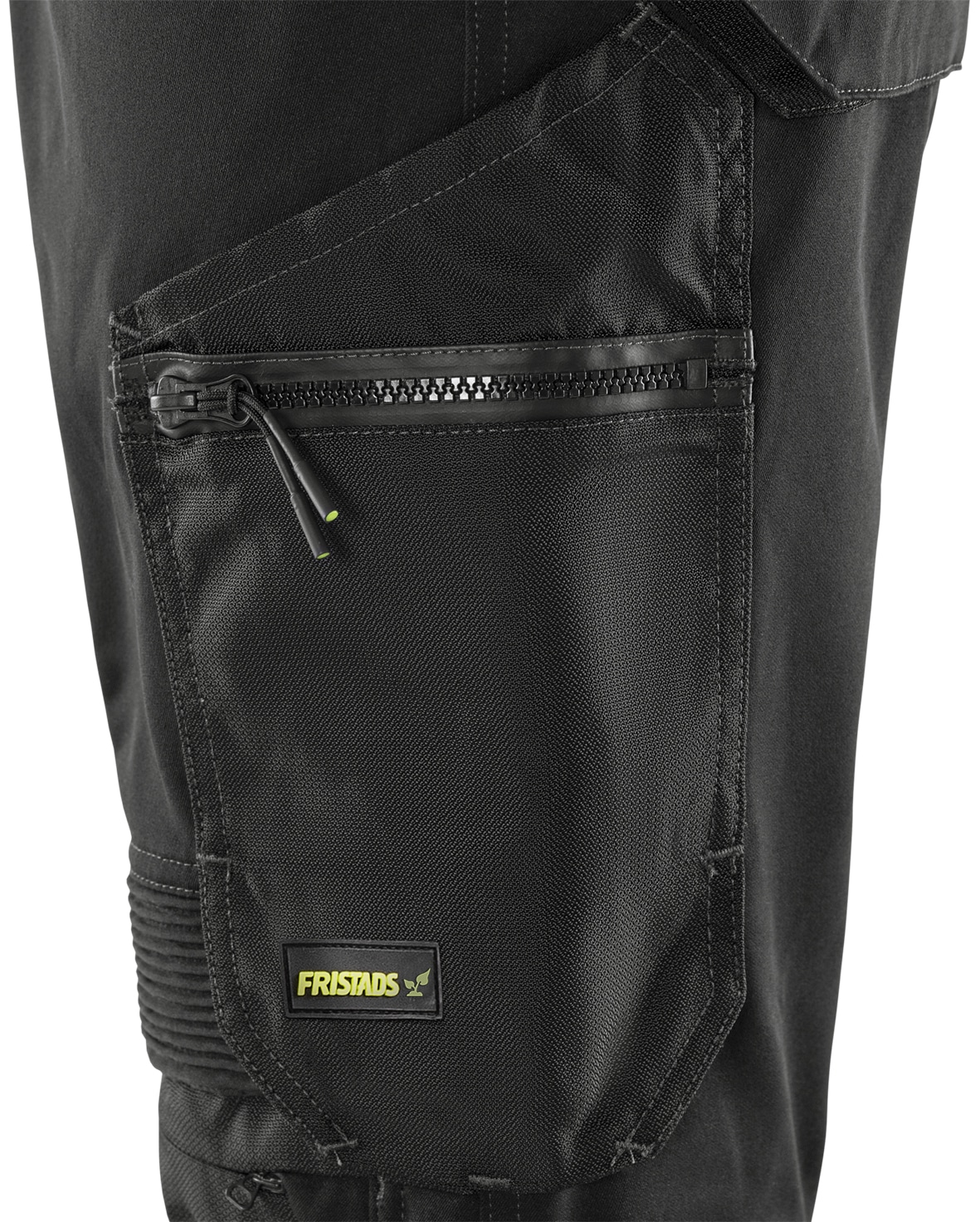 Flex Handwerker-Stretchhose 2800 GSTT Flex Handwerker-Stretchhose 2800 GSTT von Fristads, Detail Beintasche mit Reißverschlusstasche