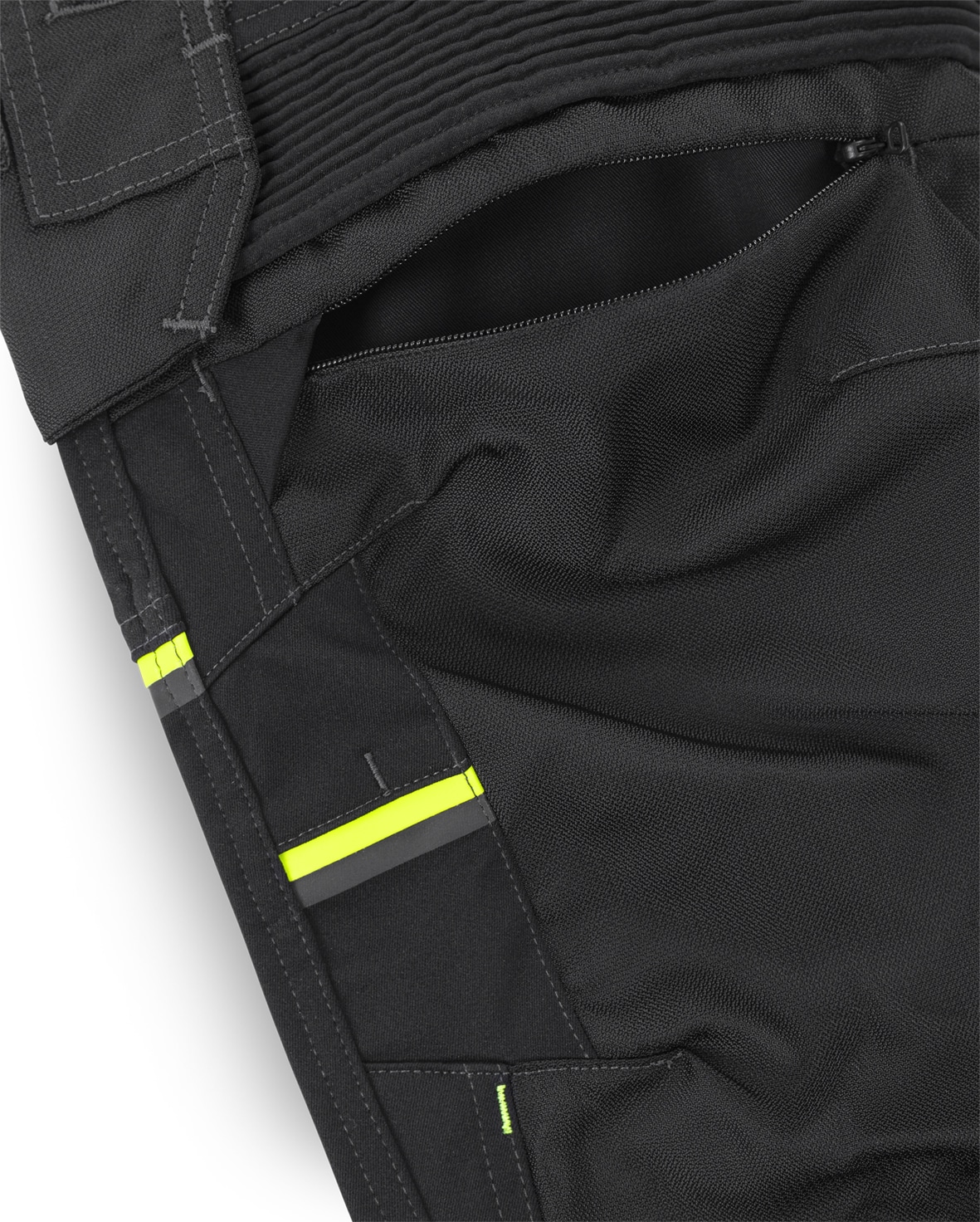 Flex Handwerker-Stretchhose 2800 GSTT Flex Handwerker-Stretchhose 2800 GSTT von Fristads, Detail Knietasche mit Stretch-Rippeinsatz