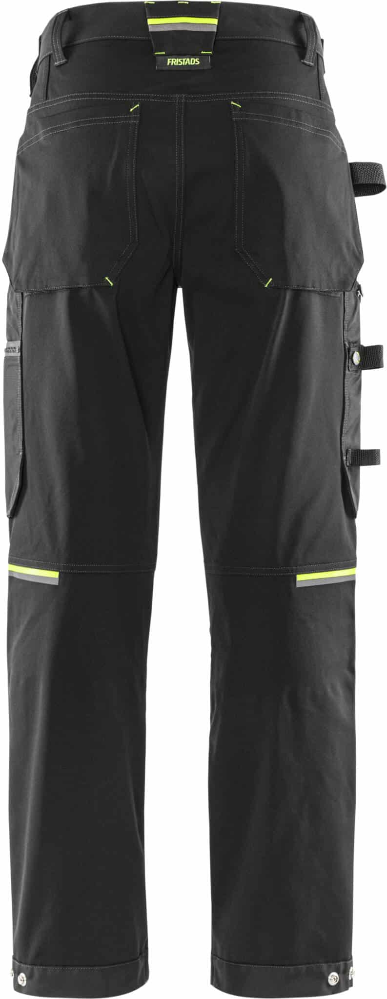 Flex Handwerker-Stretchhose 2800 GSTT Flex Handwerker-Stretchhose 2800 GSTT von Fristads in Schwarz, Rückansicht