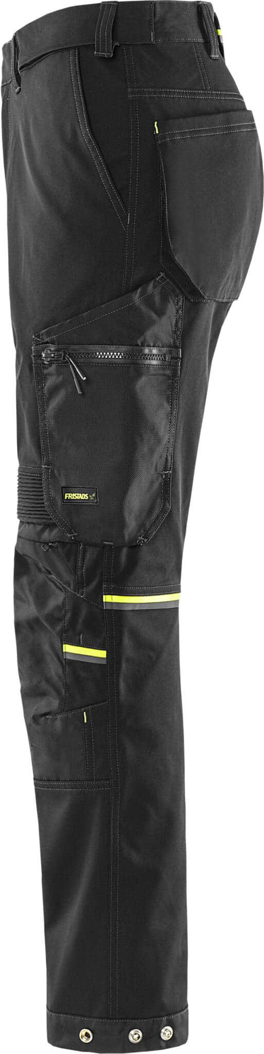 Flex Handwerker-Stretchhose 2800 GSTT Flex Handwerker-Stretchhose 2800 GSTT von Fristads in Schwarz, Seitenansicht