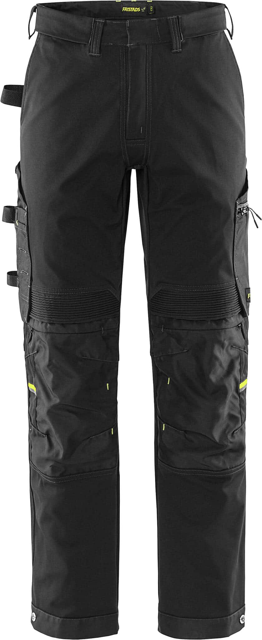 Flex Handwerker-Stretchhose 2800 GSTT von Fristads in Schwarz, Vorderansicht Flex Handwerker-Stretchhose 2800 GSTT