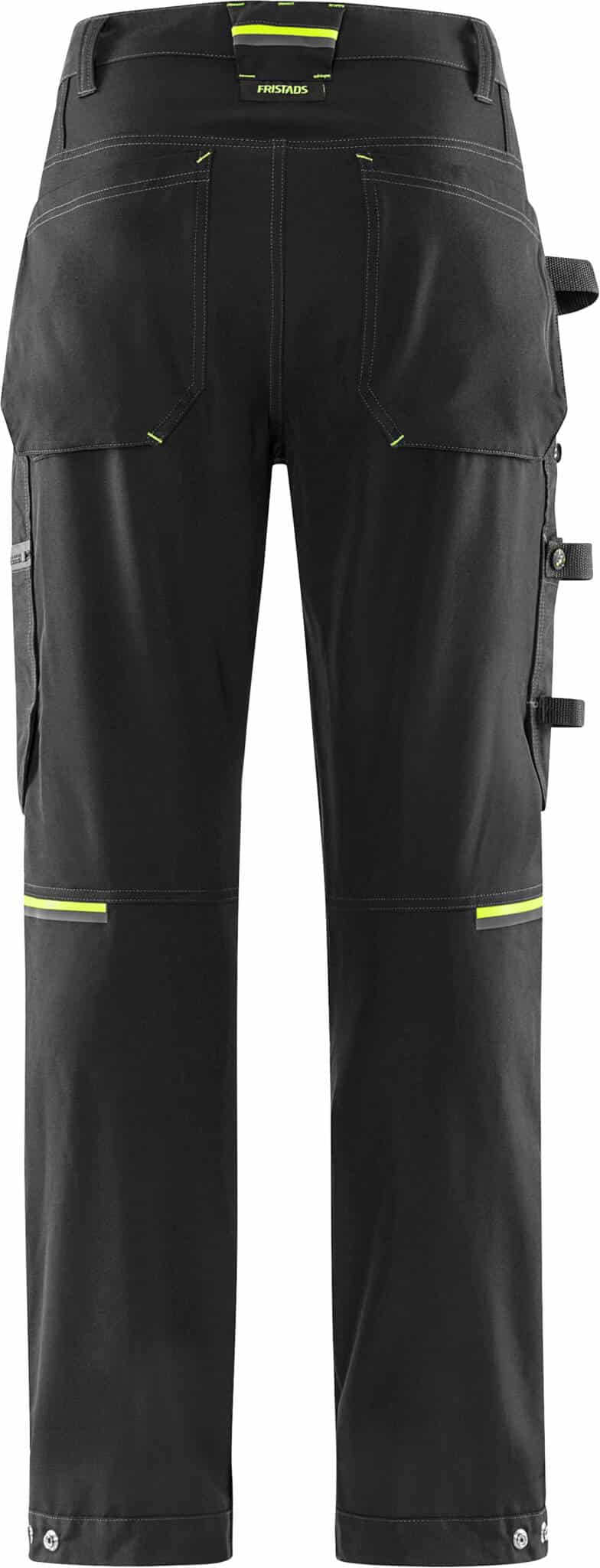 Flex Handwerker Stretchhose 2801 GHST Flex Handwerker Stretchhose 2801 GHST von Fristads in Schwarz, Rückansicht