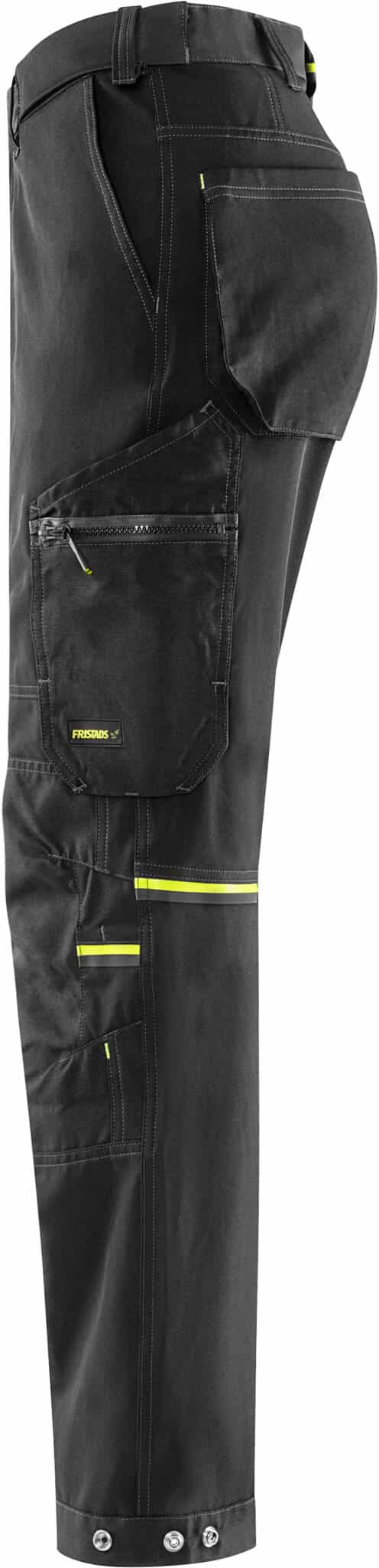 Flex Handwerker Stretchhose 2801 GHST Flex Handwerker Stretchhose 2801 GHST von Fristads in Schwarz, Seitenansicht