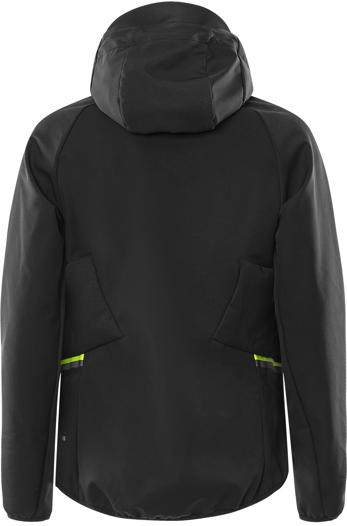 Funktions-Softshelljacke mit Kapuze 4871 GBF Funktions-Softshelljacke mit Kapuze 4871 GBF von Fristads in Schwarz, Rückansicht