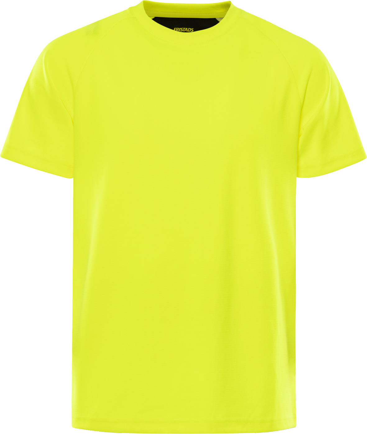 Funktions-T-Shirt 7555 GPIN von Fristads in Leuchtendes Gelb, Vorderansicht Funktions-T-Shirt 7555 GPIN