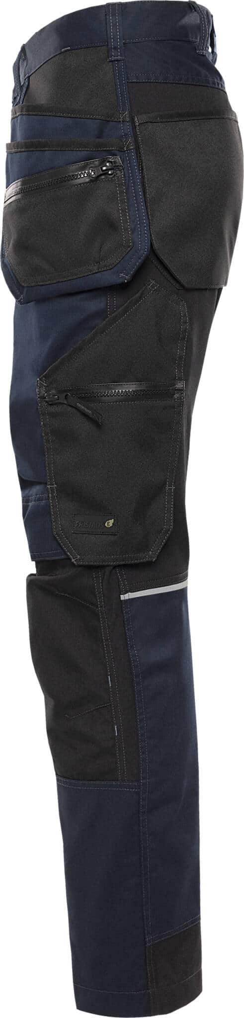 Green Handwerker-Stretchhose 2900 GWM Green Handwerker-Stretchhose 2900 GWM von Fristads in Dunkel Marineblau, Seitenansicht