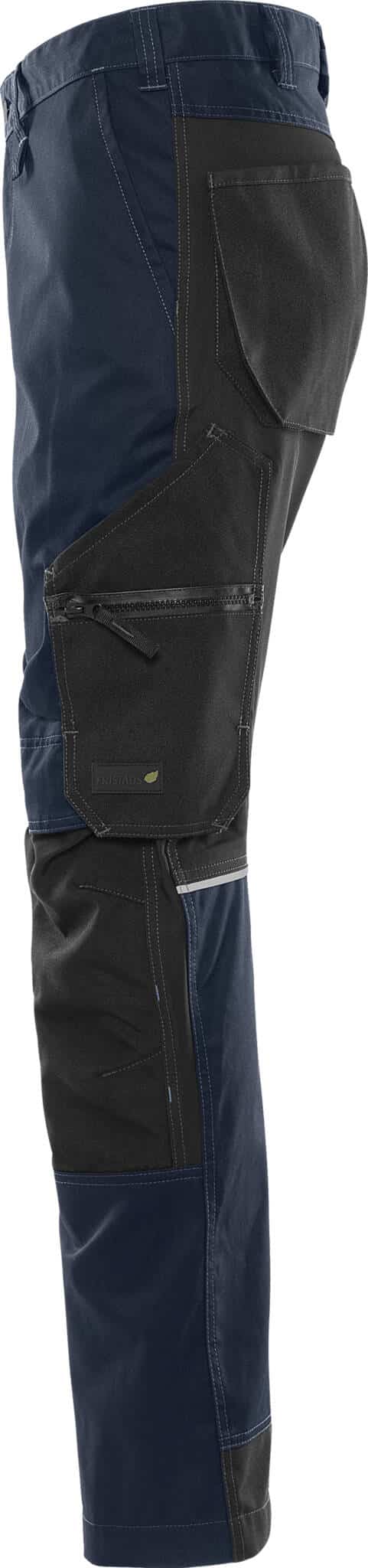 Green Stretch-Hose 2905 GWM Green Stretch-Hose 2905 GWM von Fristads in Dunkel Marineblau, Seitenansicht