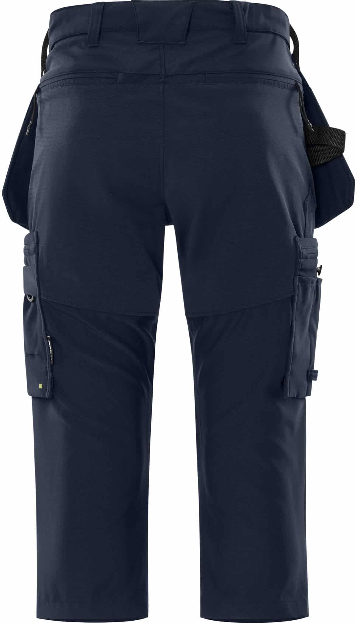Handwerker 3/4-Stretch-Hose 2600 GLWS Handwerker 3/4-Stretch-Hose 2600 GLWS von Fristads in Dunkel Marineblau, Rückansicht