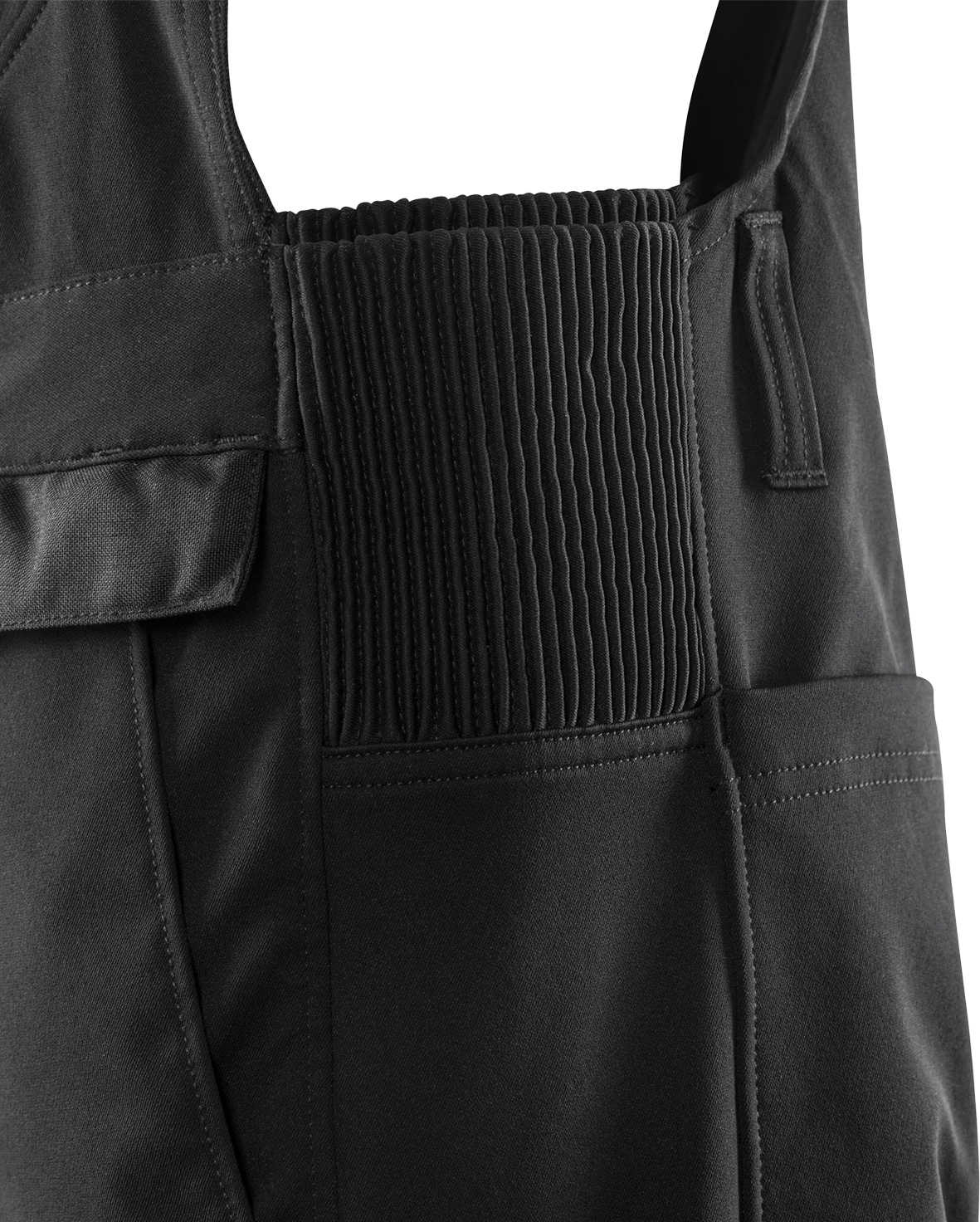 Handwerker-Latzhose 1830 GSTT Handwerker-Latzhose 1830 GSTT von Fristads, Detail Rippstretch an der Taille