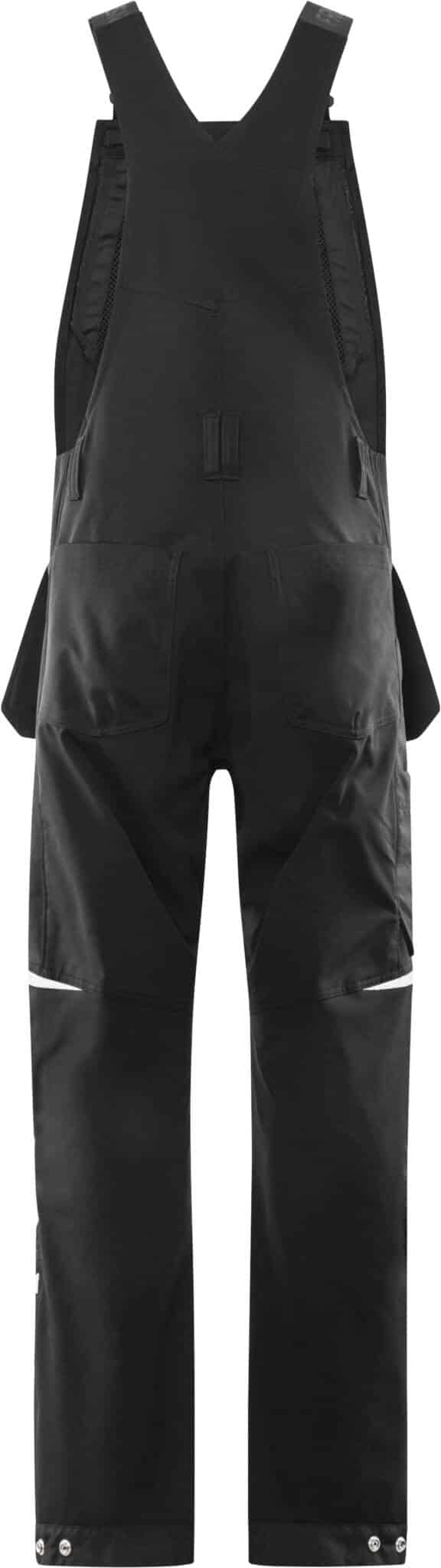 Handwerker-Latzhose 1830 GSTT Handwerker-Latzhose 1830 GSTT von Fristads in Schwarz, Rückansicht