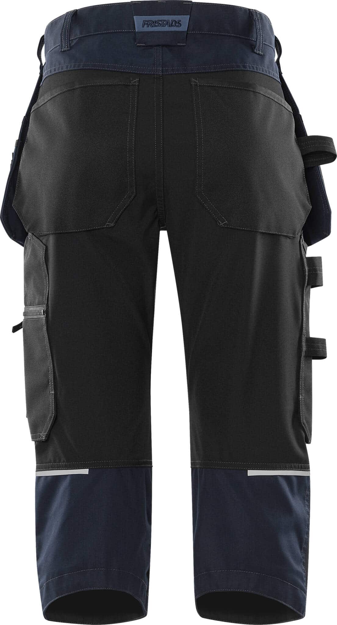 Handwerker-Stretch-3/4-Hose 2903 GWM Handwerker-Stretch-3/4-Hose 2903 GWM von Fristads in Dunkel Marineblau, Rückansicht