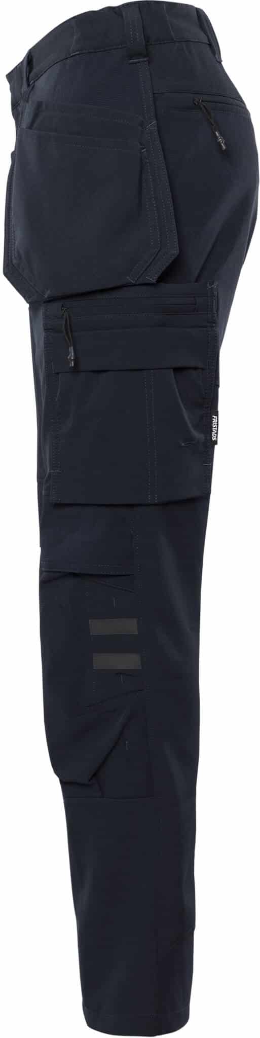 Handwerker Stretch-Hose Damen 2599 GLWS Handwerker Stretch-Hose Damen 2599 GLWS von Fristads in Dunkel Marineblau, Seitenansicht