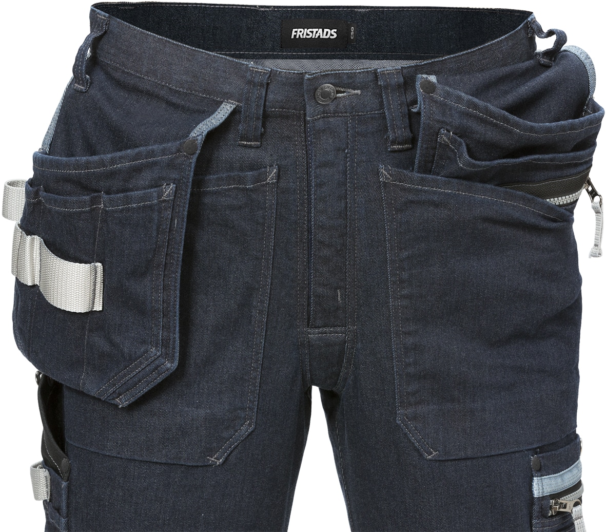 Handwerker Stretch-Jeans 2131 DCS Handwerker Stretch-Jeans 2131 DCS von Fristads, Detail Hängetaschen
