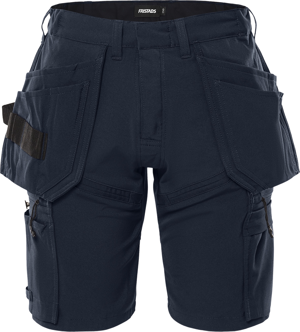 Handwerker-Stretch-Shorts 2598 LWS von Fristads in Dunkel Marineblau, Vorderansicht Handwerker-Stretch-Shorts 2598 LWS