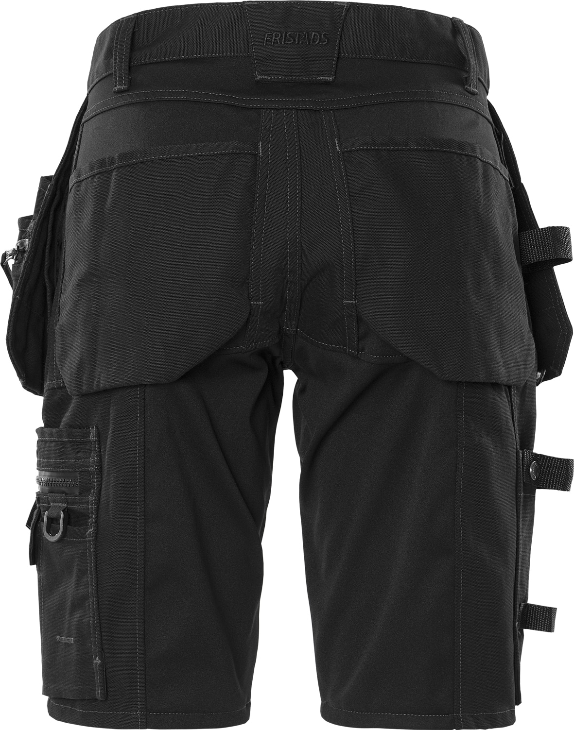 Handwerker Stretch-Shorts Damen 2527 GCYD Handwerker Stretch-Shorts Damen 2527 GCYD von Fristads in Schwarz, Rückansicht