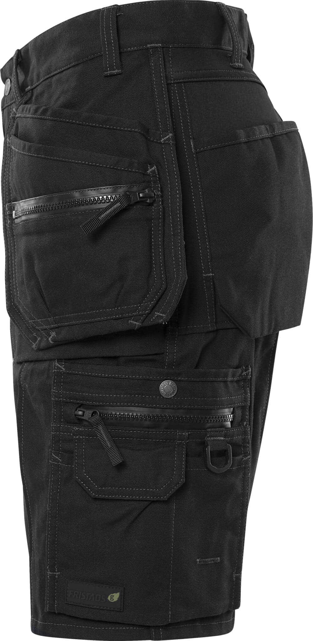 Handwerker Stretch-Shorts Damen 2527 GCYD Handwerker Stretch-Shorts Damen 2527 GCYD von Fristads in Schwarz, Seitenansicht